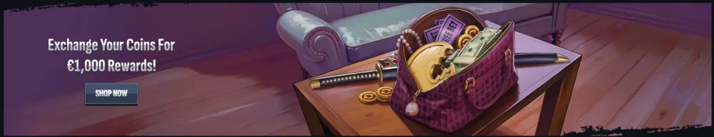 Magasin d'échange de pièces de casino Mafia pour la rédemption des récompenses des joueurs